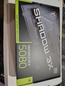 NVIDIA RTX 5080 OC Edition 16GB GDDR7 Factory Sealed GPU Card NEW FREE SHIPPING - Picture 1 of 3