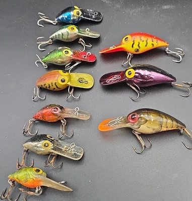 Lote de 10 verrugas antiguas Wiggle, verrugas Wee, verrugas Pee Wee Foto 1 de 4