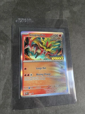 Pokémon Gouging Fire - SVP151 - Scarlet & Violet Promo Prerelease STAFF Holo NM - Image 1 of 4
