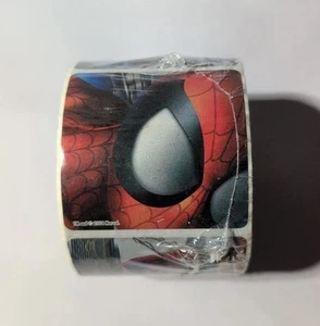 MARVEL SPIDERMAN ROTOLO COMPLETO 100 ADESIVI 2004 COMMERCIO ORIENTALE - Foto 1 di 5