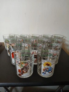 Norman Rockwell Gläser "The Saturday Evening Post" Glaswaren 14er Set Vintage - Bild 1 von 11
