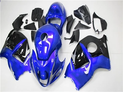 Обтекатели для кузова Suzuki Hayabusa GSXR1300 1997-2007 с впрыском - синие черные - Изображение 1 из 4