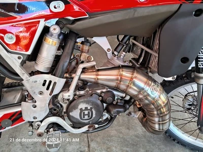 Выхлопная труба из нержавеющей стали для Husqvarna WR125 CR125 SM125 WR CR SM 125 - Изображение 1 из 4