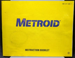 Metroid | Nintendo NES | Yellow Label | NES-MT-USA-1 | Manual Only - Picture 1 of 20