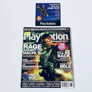 PlayStation Magazine Complete With PS1 Demo Disc - Issue #42 2001 Rare - Picture 1 of 8