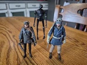 Sergeant Jyn Erso K-2SO Captain Cassian Andor Star Wars Rogue One lose neuwertig! - Bild 1 von 15