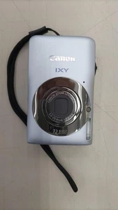 CANON IXY 200F Compact Digital Camera Silver Used - Picture 1 of 9