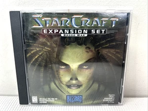 Paquete de expansión Star Craft Brood War Windows/Mac PC CD-ROM USADO EN EXCELENTE ESTADO - Imagen 1 de 5