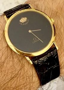 👑Ω Orologio Regalo Diplomatico Omega Royal Edition King Hussein Jordan ULTRA RARO Ω👑 - Foto 1 di 11