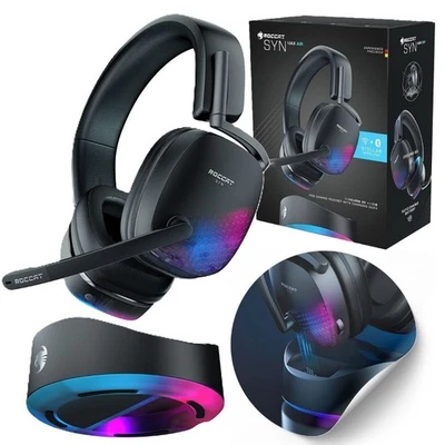 Roccat Syn Max Air Wireless Gaming Headset – 7.1, RGB, Ladestation, PC/PS5 - Bild 1 von 4