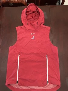 Nike Alabama Crimson Tide Pullover Hooded Vest Size Medium - Bild 1 von 9