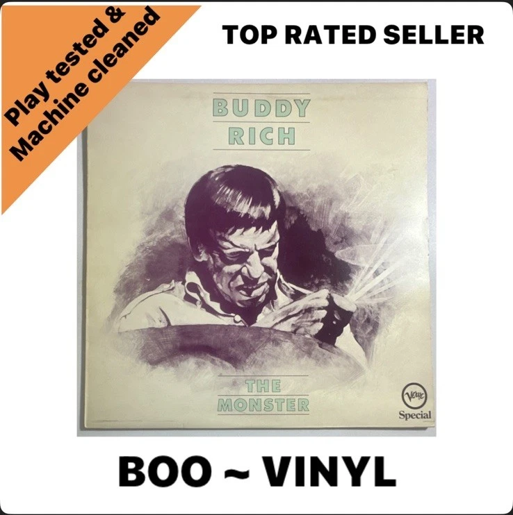 Buddy Rich - The Monster - 12" LP Verve Special Vinyl Record EX / VG+ - Изображение 1 из 4
