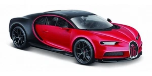 Modello in scala Bugatti Chiron Sport Nero-Rosso - Foto 1 di 3