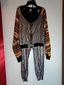 Süße Glitzer Jogging Discokugel 80er Jahre Style Größe L - Bild 1 von 5