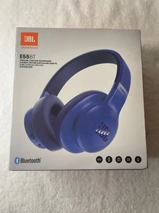 Auriculares inalámbricos sobre la oreja JBL E55BT - Azul - Bluetooth - NUEVOS - SELLADOS - - Imagen 1 de 6