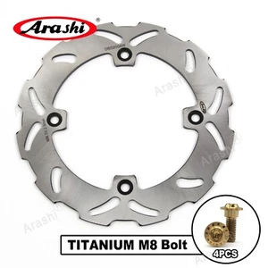 Rotor de disco de freno trasero 220 mm + tornillos pernos M8 para Suzuki DR350R 1994-1999 1998 - Imagen 1 de 8
