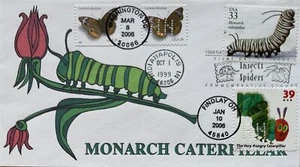 HNLP Hideaki Nakano 3351 3987 4007 Monarch Raupe Gemeine Buckeye Hungrig - Bild 1 von 1