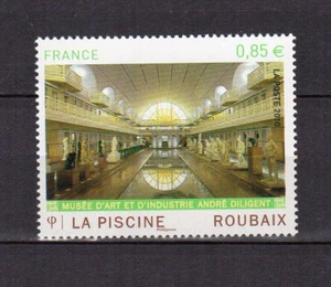 France 2010 Architecture la piscine - Roubaix Y&T 4453 timbre MNH /TE4813 - Imagen 1 de 1