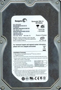 SEAGATE BARRACUDA IDE 400GB ST3400620A 7200RPM P/N 9BJ044-307 - Picture 1 of 3