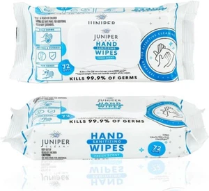 Hand Sanitizing Wipes, Alcohol Free 72 Count Disposable Hand Sanitizer Wipes - Picture 1 of 7