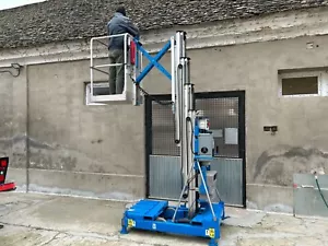 ARBEITSBÜHNE MOBILE 8,2Meter GENIE HEBEBÜHNE LIFT PERSONENLIFT Selbstfahrende - Bild 1 von 10