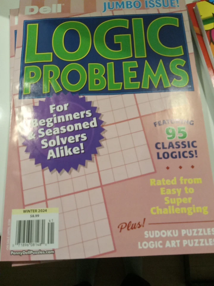 LOGIC PROBLEMS For Beginners & Seasoned  Solvers Alike - Image 1 of 1