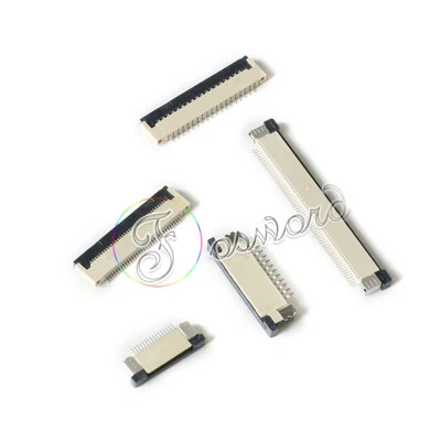 FPC/FFC CONNECTOR 0.5MM PITCH TOP / BOTTOM INTERFACE 4 - 26/30 40 PIN 50PIN LEAD - Image 1 of 4