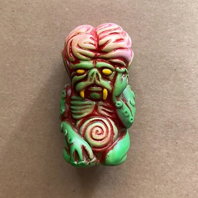 Paul Kaiju Alien Brain Buddha Signed Hand Painted Vinyl Sofubi Designer Art Toy - Image 1 of 4