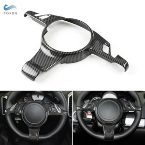 Carbon Steering Wheel Panel Cover For Porsche Cayenne 2011-2017 Ships within 24h - Bild 1 von 7