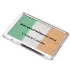 FRIDGE MAGNET - Bishopland Ballymore Road - County Carlow - Ireland Flag