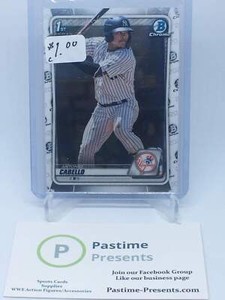2020 Bowman Chrome #BCP-85 Antonio Cabello 1st Bowman Chrome New York Yankees (C