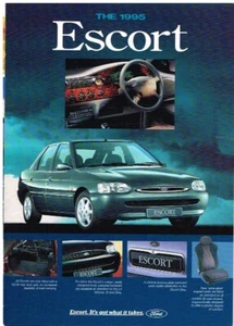 FORD ESCORT 1995 ORIG. FACTORY SALES BROCHURE - Picture 1 of 1