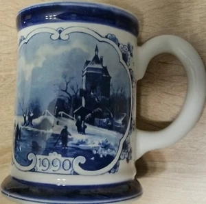 Original Delfter Jahreskrug von 1990, mit nummeriertem Echtheitszertifikat - Bild 1 von 4