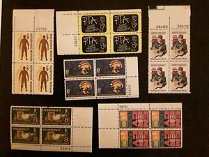 USA - 10MNH Blöcke mit Bogennummer - Bild 1 von 2