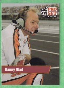 1991 Pro Set Racing #91 Danny Glad Engine Builder NASCAR - Picture 1 of 2