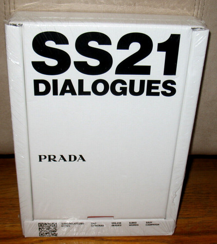 New Sealed Raf Simons SS21 Prada Campaign Book Box Fashion Designer Clothes 1st