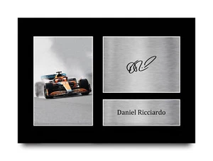 Daniel Ricciardo Formula 1 Gift Signed Photo Prints for Fans of F1 Formula 1 - Picture 1 of 17