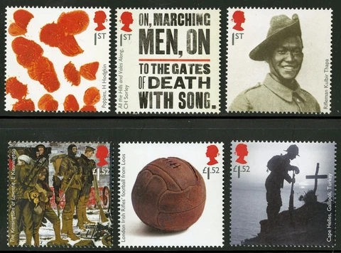 Great Britain   2015   Scott # 3397-3402    Mint Never Hinged Set Cover