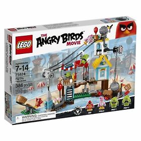 Lego Angry Birds 75824 PIG CITY TEARDOWN Red Stella Piggy 1 2 NEW!