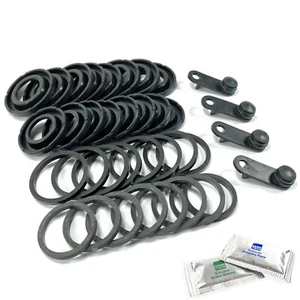 2X FRONT BRAKE CALIPER REPAIR KITS SEALS FITS: AUDI RS4 B7 4.2 BREMBO BCK7784X2A - Picture 1 of 2
