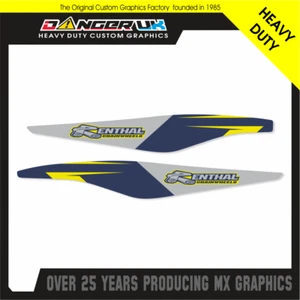 HUSQVARNA 125 250 300 350 450 TE FE ENDURO SWING ARM GRAPHICS DECALS STICKERS - Picture 1 of 1