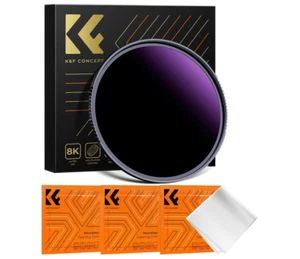 K&F Concept ND1000000 Ultra Dark ND Lens Filter 20-Stops Fixed Neutral Density - Picture 1 of 6