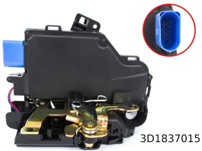 SERRURE PORTE AVANT GAUCHE POUR VW GOLF V 5 MK5 PLUS JETTA 3 TOUAREG TOURAN  - Photo 1/3