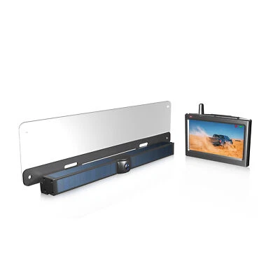 Laser 4.3" Solar-Powered Wireless Reversing Camera Kit - Night Vision - Image 1 of 4