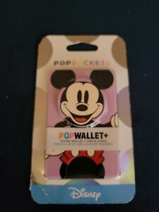 PopSockets Popwallet Plus Disney Mickey Mouse Purple ID Holder