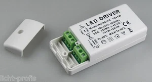 LED Trafo Konverter Transformator 12Watt 12VA 12W 350mA 230V/3-45V Treiber - Bild 1 von 1