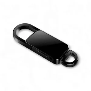 Keychain Voice Recorder LED Mini Hidden Spy Listening Device WAV WMA MP3 Player - Picture 1 of 6