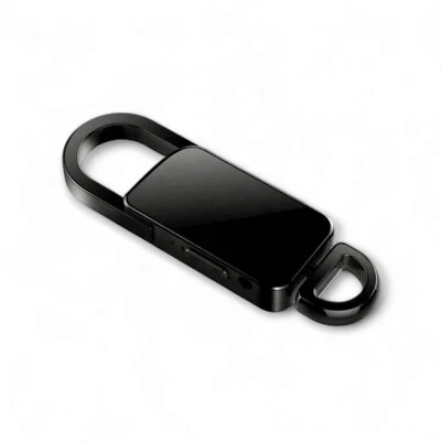 Keychain Voice Recorder LED Mini Hidden Spy Listening Device WAV WMA MP3 Player - Image 1 of 4