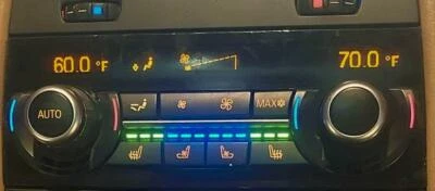 09-17 CONTROL TEMPERATURA TRASERO BMW 528i 535i 550i 645i 740i 750i 760i (F01 F10) Foto 1 de 4