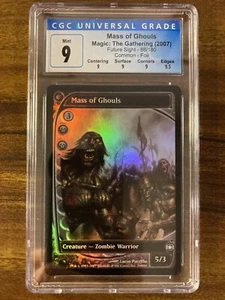 MTG✨MASS OF GHOULS FOIL✨Future Sight CGC Quad 9’s+ MINT Common CREATURE POP 2 ! - Picture 1 of 9